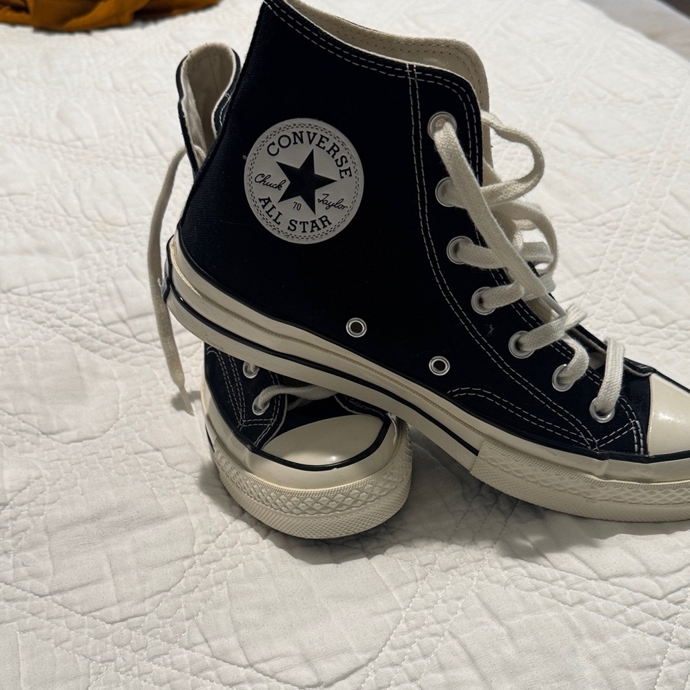 Converse Black and White High Tops